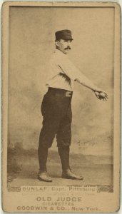Fred Dunlap, Pittsburgh Alleghenys, baseball card portrait LCCN2007686931