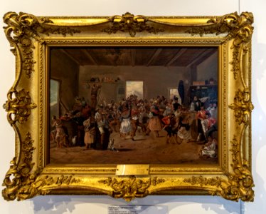 Frederick Timpson I'Ons-Canteen scene painted during the frontier wars-0687 photo