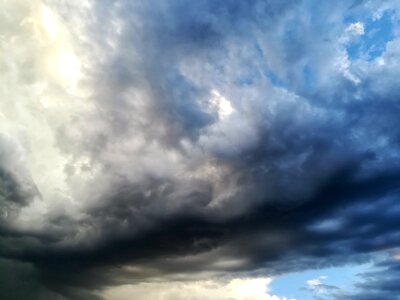 Thunderstorm storm wind photo