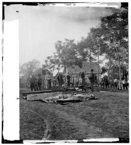 Fredericksburg, Virginia. Burial of Federal dead LOC cwpb.01845