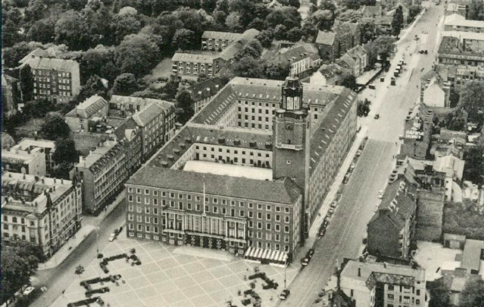 Frederiksberg Rådhus aerial