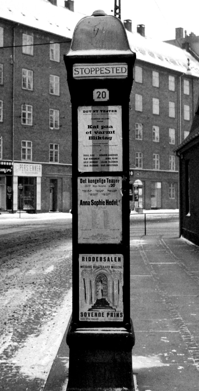 Frederiksberg tram stop on Nordre Fasanvej