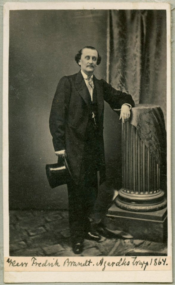 Fredrik Brandt, porträtt - SMV - H1 116