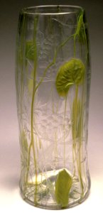 Fredolin Kreischmann - Tall Vase with Lily Pads and Wild Carrots - Walters 47385 - Profile photo