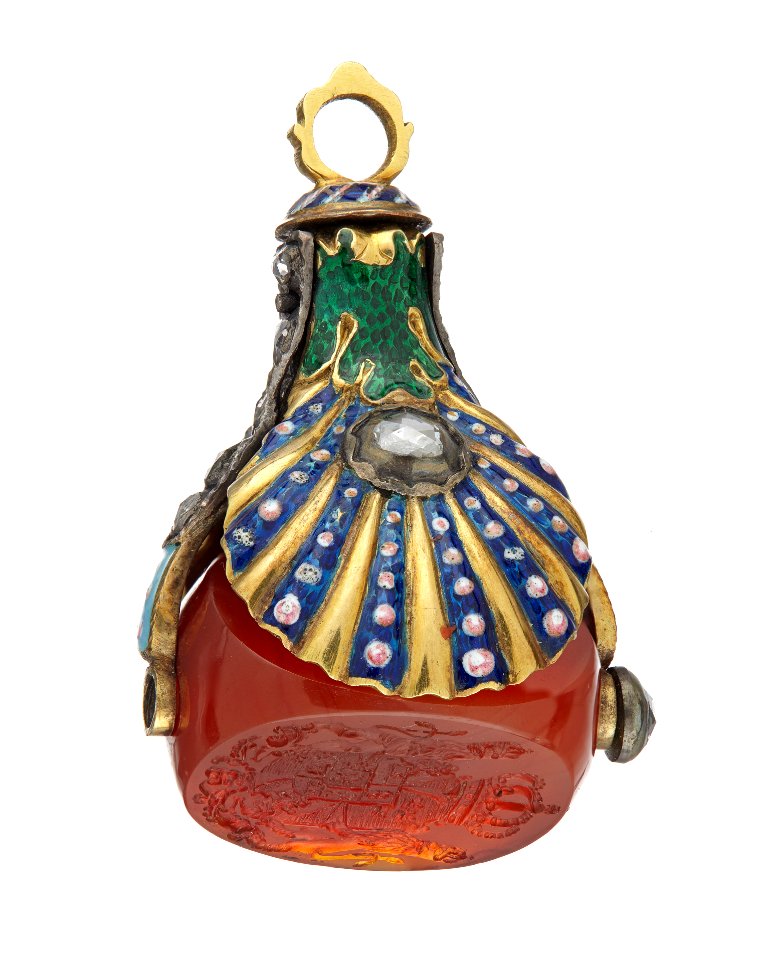 Fredrik Is signet, cirka 1720-1730 - Livrustkammaren - 98912