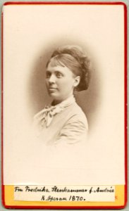 Fredrika Stenhammar, porträtt - SMV - H7 172