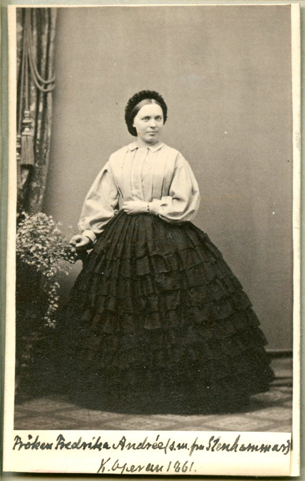 Fredrika Andrée, porträtt - SMV - H7 170