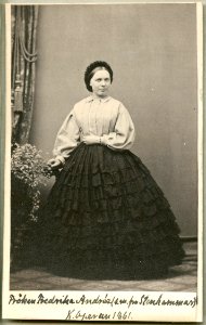 Fredrika Andrée, porträtt - SMV - H7 170