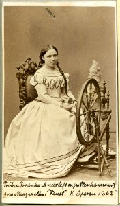 Fredrika Andrée, rollporträtt - SMV - H7 174