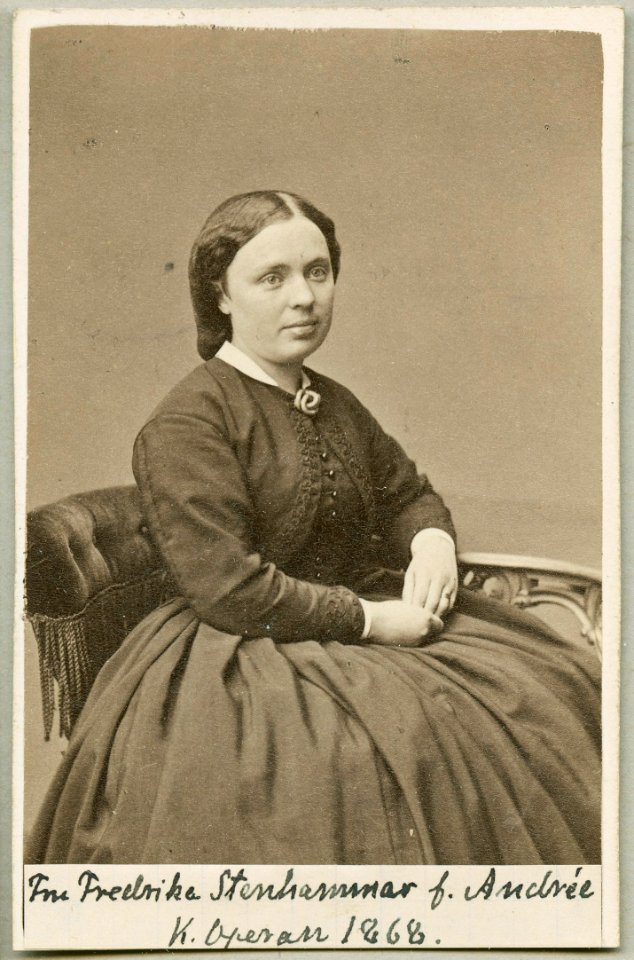 Fredrika Stenhammar, porträtt - SMV - H7 171
