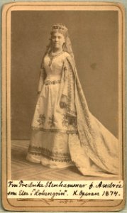 Fredrika Stenhammar, rollporträtt - SMV - H7 177