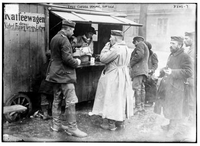 Free coffee wagon, Lotzen LCCN2014699183