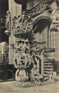 Freiberg i. Sa., Sachsen - Dom, Tulpenkanzel von Meister H.W. (Zeno Ansichtskarten)