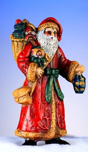 Vintage ornament christmas card xmas