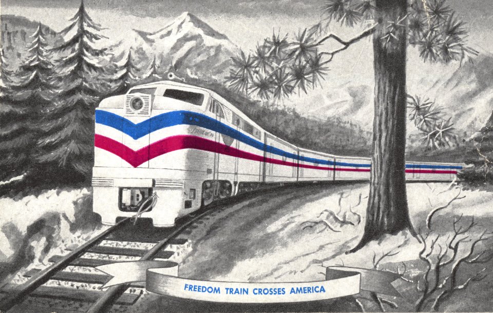 Freedom Train Postcard (19078943832)