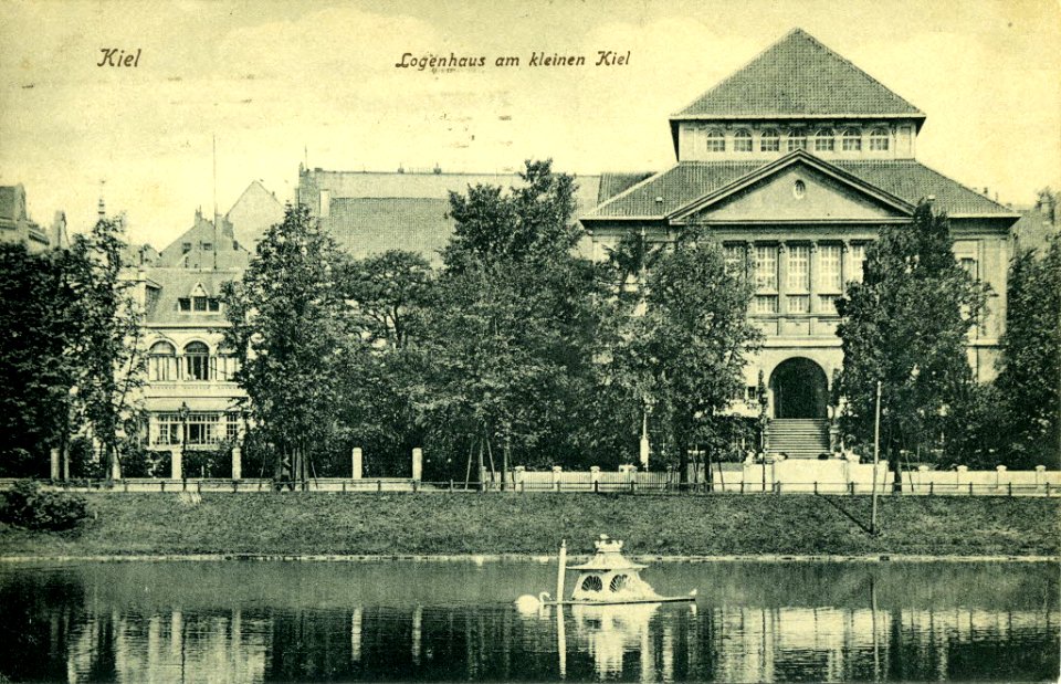 Freimaurer-Logenhaus Alma an der Ostsee am Lorentzendamm 23 (Kiel 70.167)