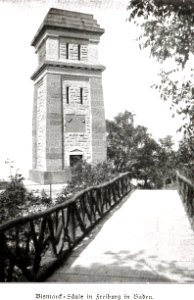 Freiburg Bismarckdenkmal 1915