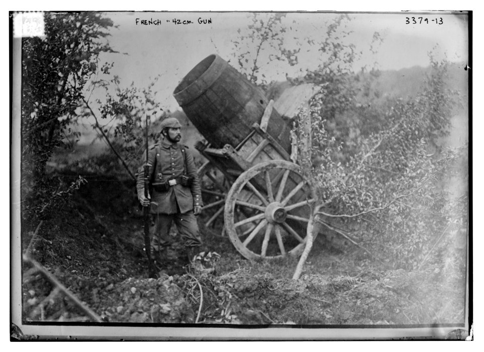 French 42 cm. gun LCCN2014698419