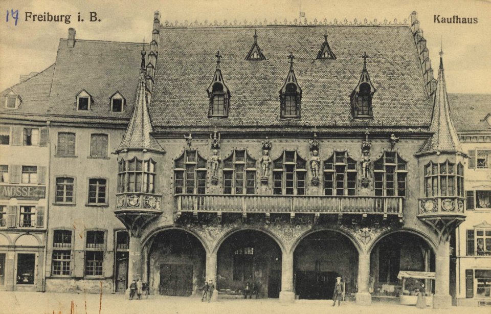 Freiburg i. Br., Baden-Württemberg - Kaufhaus (Zeno Ansichtskarten)