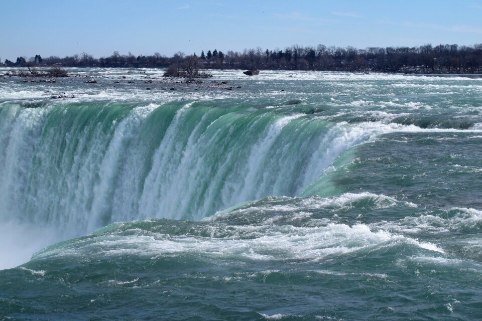 Waterfall water force of nature