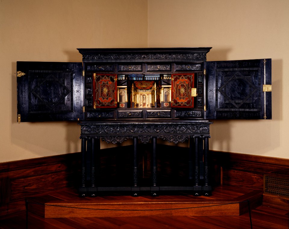 French - Cabinet with Mythological Scenes - Walters 6519 - Front Open