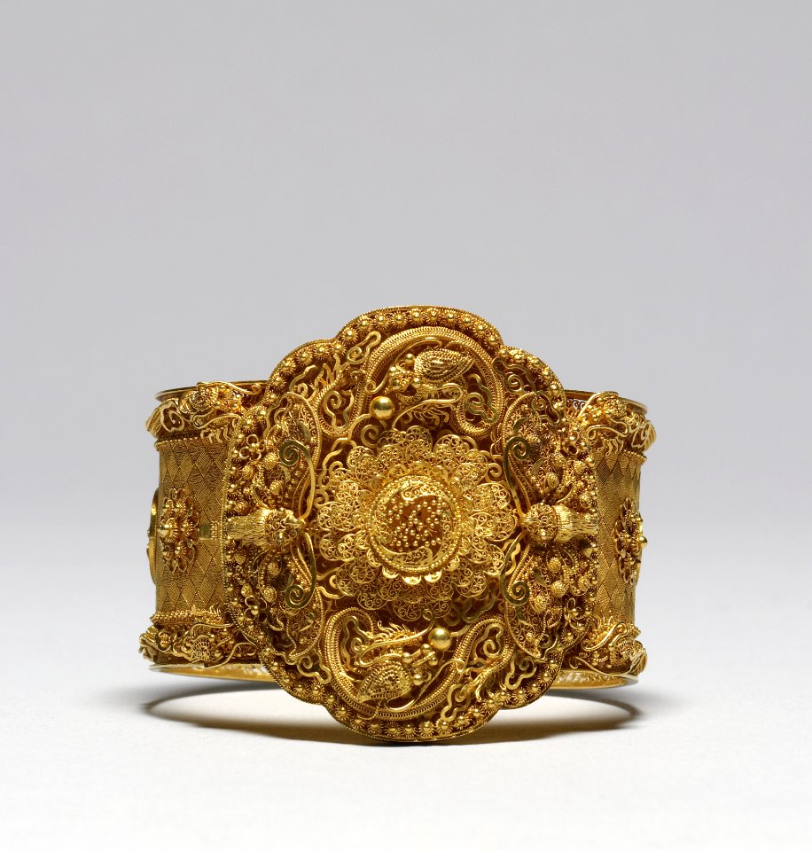 French - Cannetille Ware Bracelet - Walters 572332
