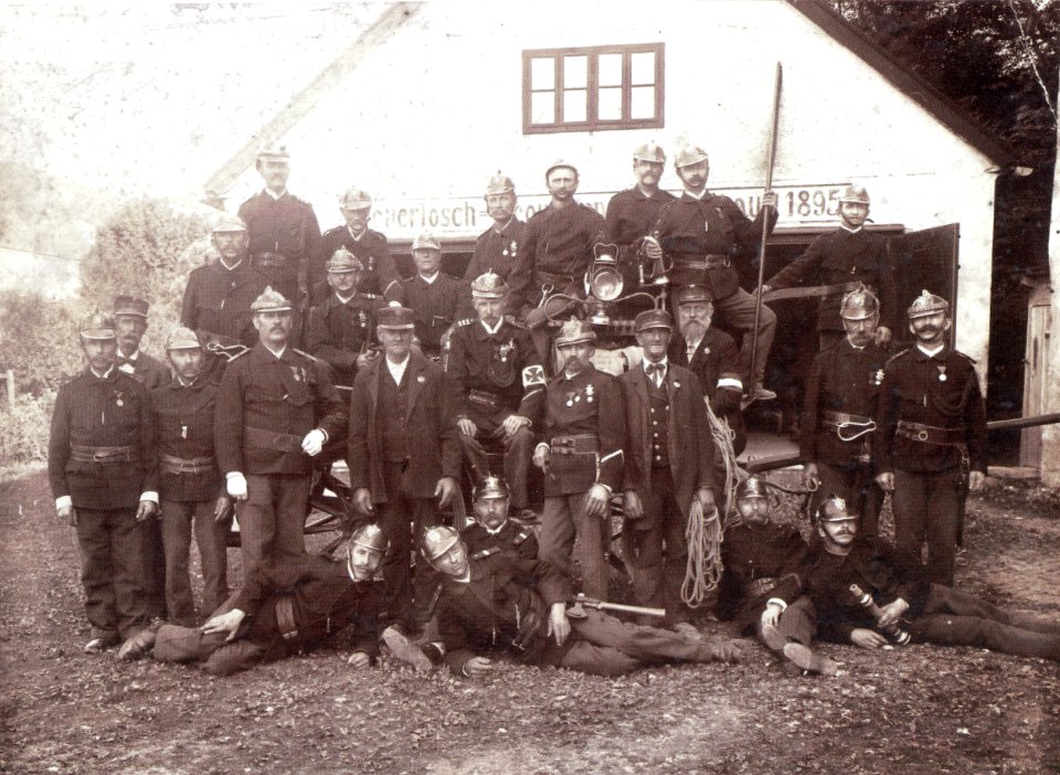Freiwillige Feuerwehr Heiligenkreuz (Niederösterreich) um 1910