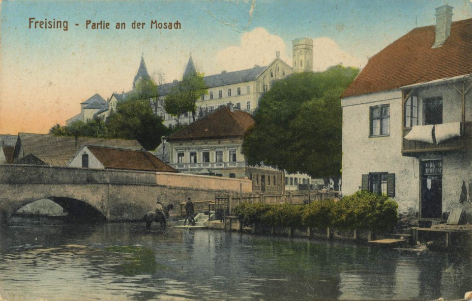 Freising, Bayern - Mosach (Zeno Ansichtskarten)