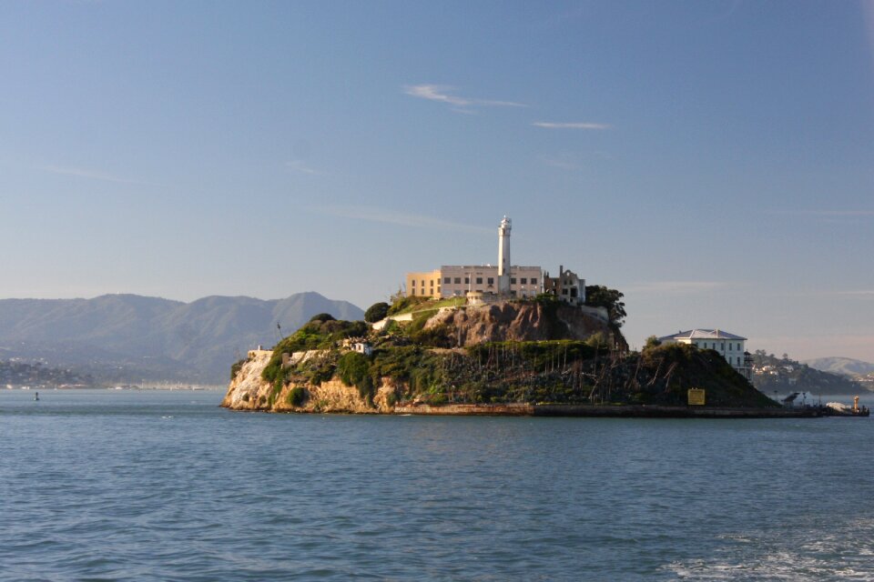Seashore sky alcatraz