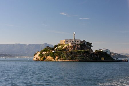 Seashore sky alcatraz photo