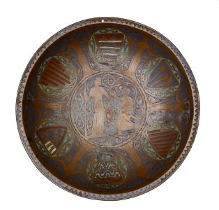 French - Gemellion with Kneeling Knight - Walters 4474