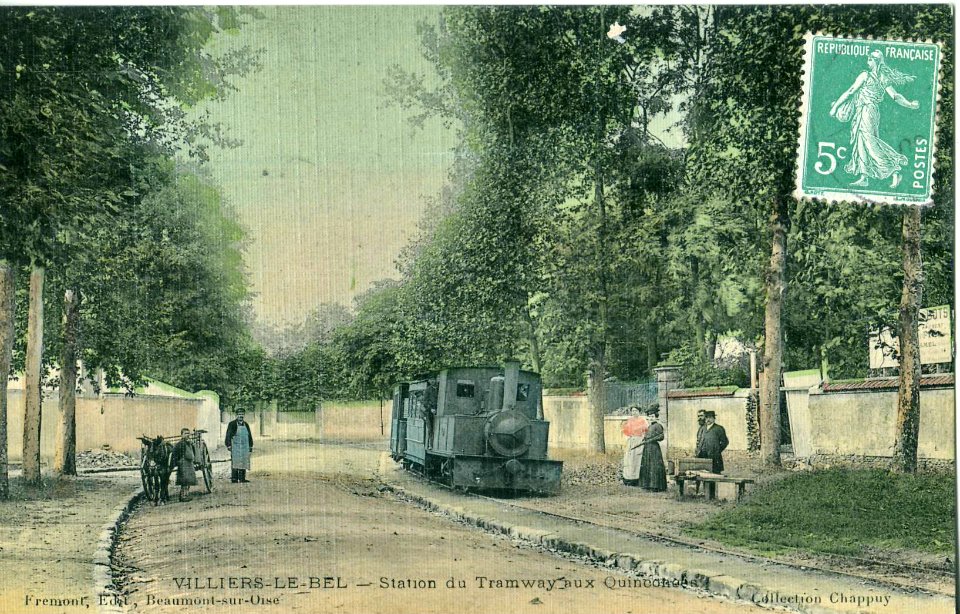 Fremont - VILLIERS-LE-BEL - Station du Tramway aux Quinconces