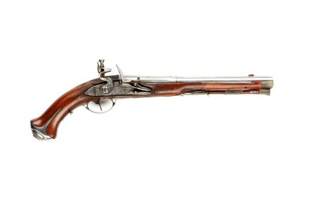 Frenberg, flintlåspistol, 1752-1765 - Skoklosters slott - 90690
