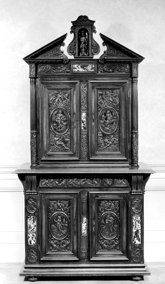 French - Cabinet with Allegorical Figures of the Seasons - Walters 651