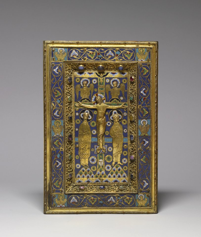French - Book Cover Plaque - Walters 4482