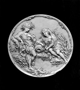 French - Bonbonnière with Pastoral Scenes - Walters 71353