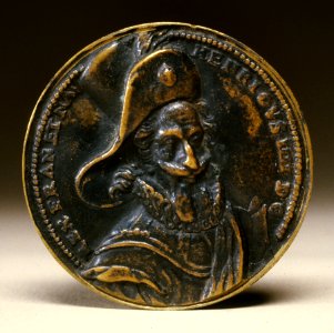 French - Medal of Henry IV of France (1553-1610) - Walters 59587