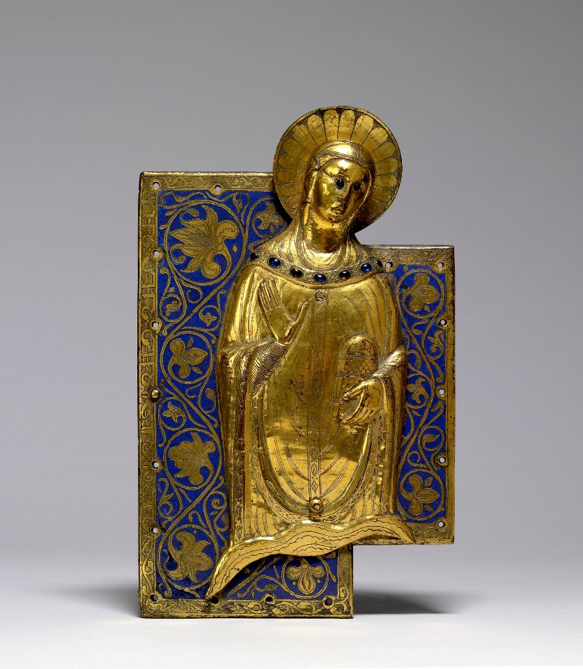 French - Cross Fragment of the Mourning Virgin - Walters 4422