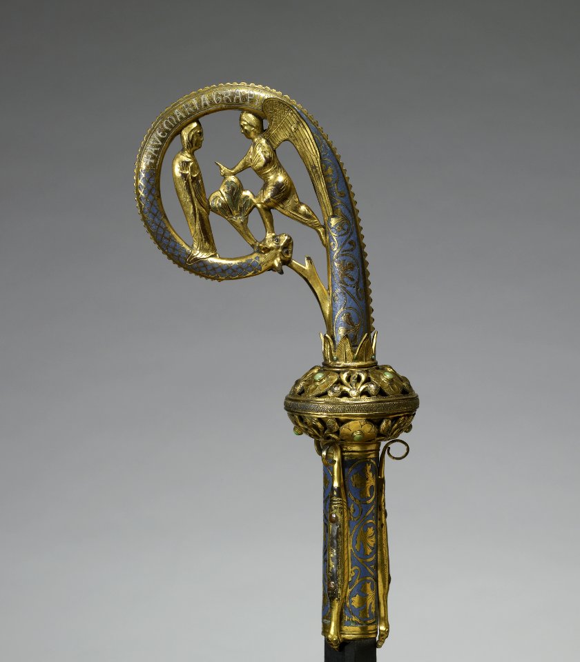 French - Crozier with the Annunciation - Walters 4425