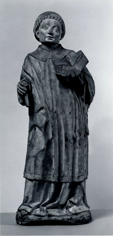 French - Deacon Holding a Book - Walters 27437