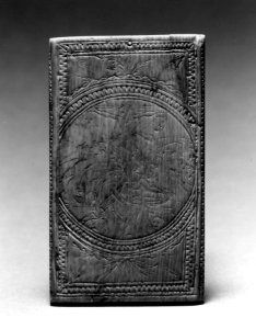 French - Diptych Leaf with the Life of the Virgin - Walters 71210 - Back