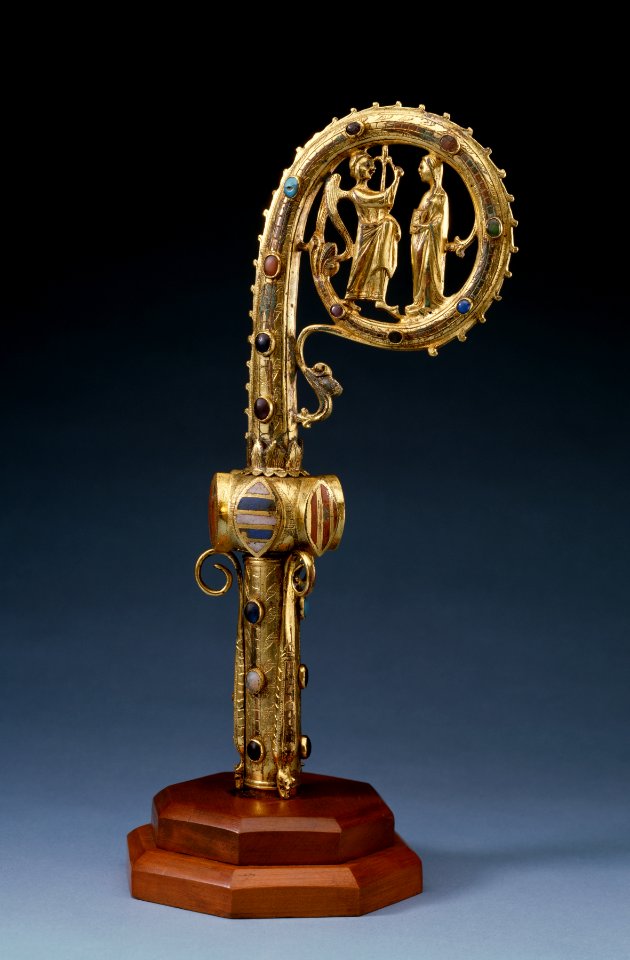 French - Crozier with the Annunciation - Walters 44121 - Profile