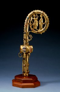 French - Crozier with the Annunciation - Walters 44121 - Profile