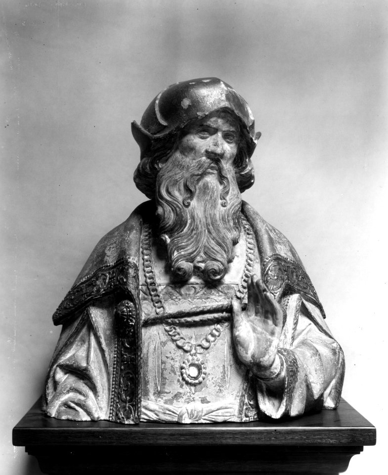 French - Half-length Figure of a Prophet From a Sepulchre - Walters 27337