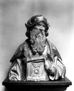 French - Half-length Figure of a Prophet From a Sepulchre - Walters 27337