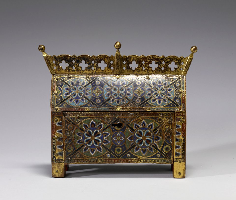 French - Reliquary Shrine with Christ and Apostles - Walters 44106 - Side C