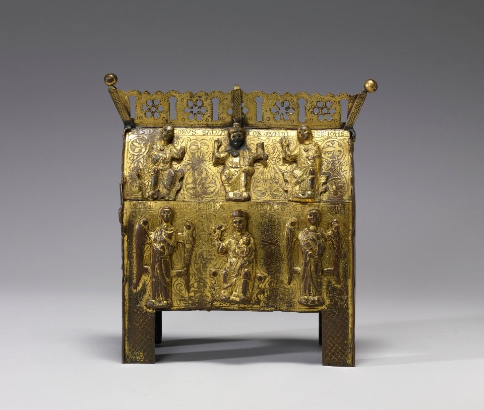 French - Reliquary Shrine with Scenes from the Life of Christ - Walters 444 - Side A