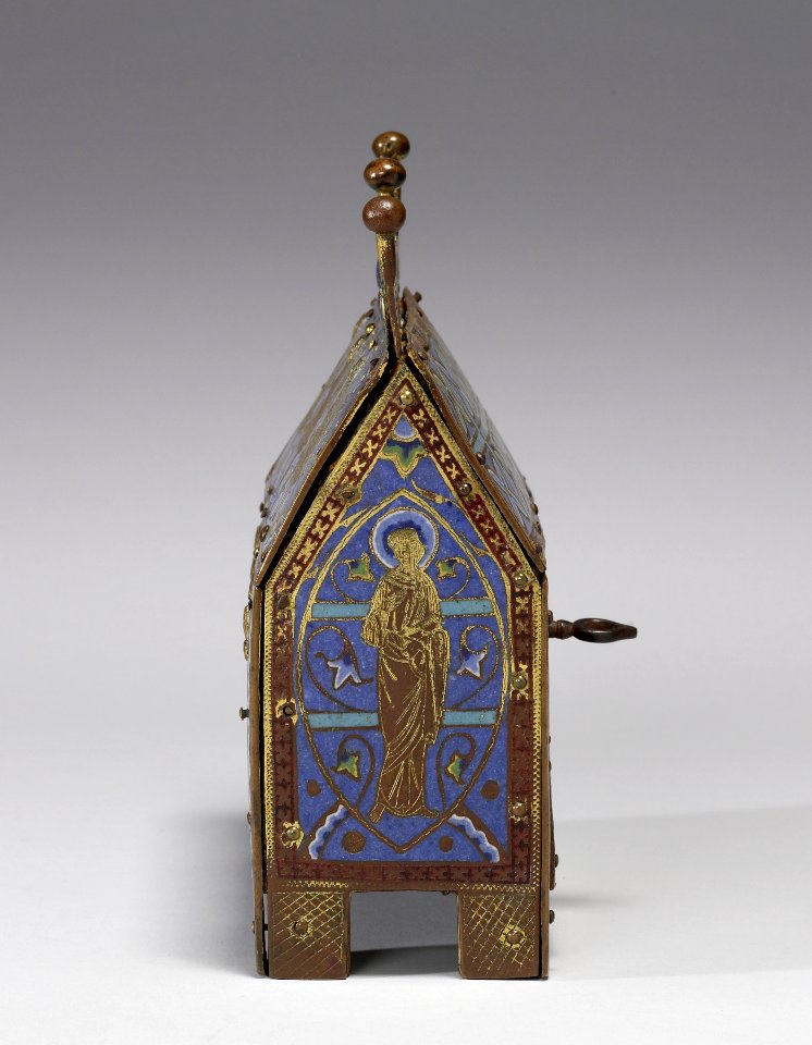 French - Reliquary Shrine with the Adoration of the Magi - Walters 44288 - Side D