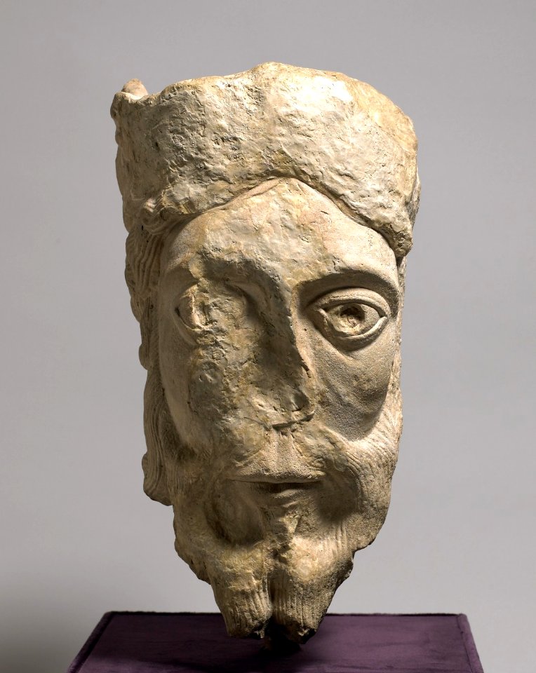 French - Head of an Old Testament King - Walters 2722