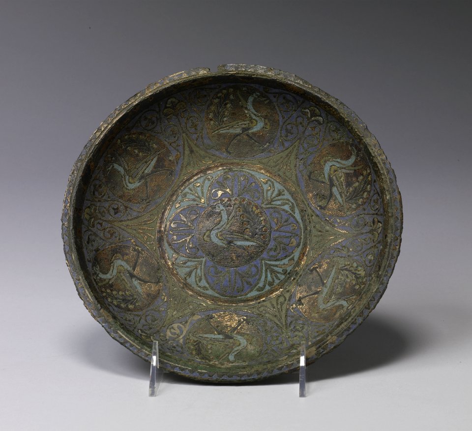 French - Gemellion with Peacocks - Walters 4472